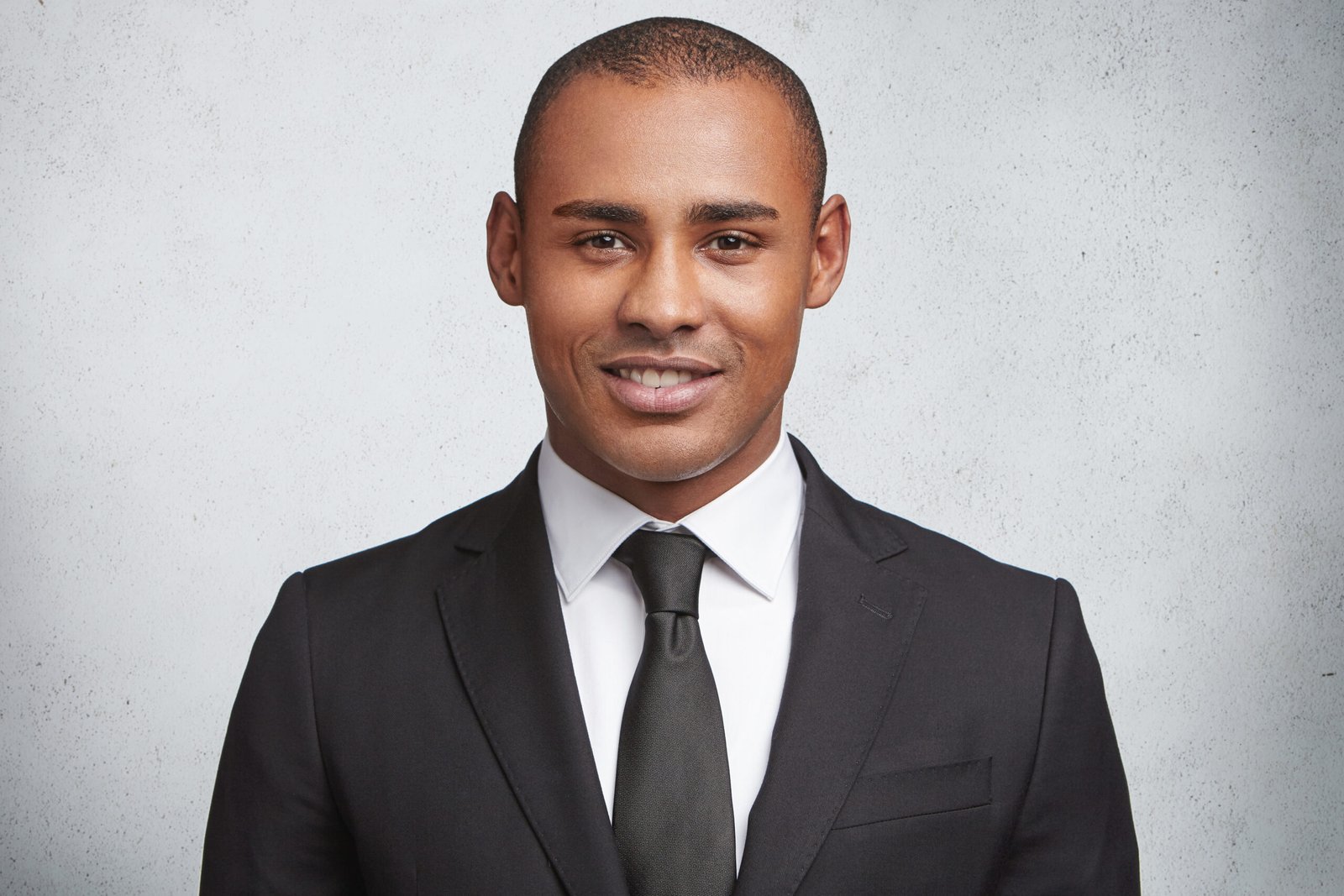 Portrait Expressive Young Man Wearing Formal Suit Scaled